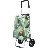 Сумка-тележка Joy Home FLEXI, зеленая 10275
