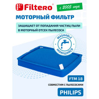 Моторный фильтр FTM 18 для PHILIPS FILTERO 05869