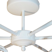 Потолочный светильник ЭЛЕТЕХ Стелла 161 бел.муар НПБ 01-6x60-142 Е27 ИУ 1005404670