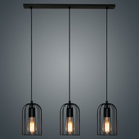 Потолочный светильник ЭЛЕТЕХ Танго 231 черн.муар НСБ 01-3x60 -166 Е27 [ИМ] 1005405018