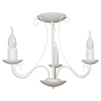 Потолочный светильник ЭЛЕТЕХ Классик 131 белый муар НПБ 01-3x60-201 Е27 ИУ 1005404787