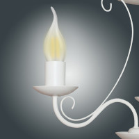 Потолочный светильник ЭЛЕТЕХ Классик 131 белый муар НПБ 01-3x60-201 Е27 ИУ 1005404787