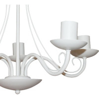 Потолочный светильник ЭЛЕТЕХ Классик 151 белый муар НПБ 01-5x60-141 Е27 ИУ 1005404788