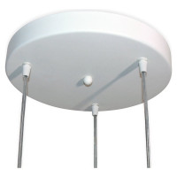 Подвесной светильник ЭЛЕТЕХ Касабланка  232 белый муар НСБ 01-3x60-165 Е27 ИУ 1005404829