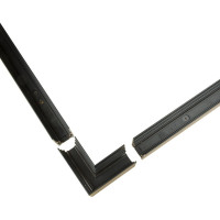 Коннектор для накладных магнитных шинопроводов Uniel UBX-MS21/35 BLACK UL-00008729