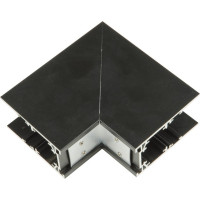 Коннектор для накладных магнитных шинопроводов Uniel UBX-MS22/35 BLACK UL-00008731
