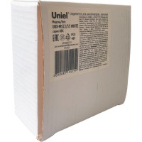 Коннектор для накладных магнитных шинопроводов Uniel UBX-MS22/35 WHITE UL-00008732
