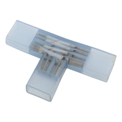 Соединитель для светодиодных лент 220В RGB Uniel UTC-K-34/B67-RGB CLEAR 005 POLYBAG 10820