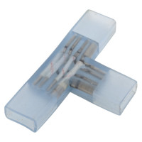 Соединитель для светодиодных лент 220В RGB Uniel UTC-K-34/B67-RGB CLEAR 005 POLYBAG 10820