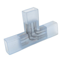 Соединитель для светодиодных лент 220В RGB Uniel UTC-K-34/B67-RGB CLEAR 005 POLYBAG 10820