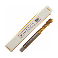 Метчик Partner M10х1.5 HSSE, DIN371, спиральная канавка, Н6, TiN 315100