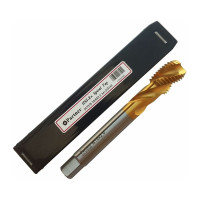 Метчик Partner M16х2.0 HSSE, DIN376, спиральная канавка, Н6, TiN 315160