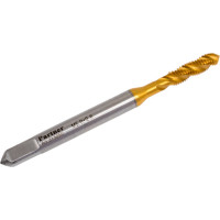 Метчик Partner M5х0.8 HSSE, DIN371, спиральная канавка, Н6, TiN 315050