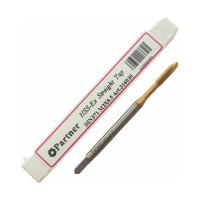 Метчик Partner M3х0,5 HSSE, DIN371, прямая канавка со спиральной подточкой, Н6, TiN 316030