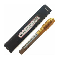 Метчик Partner M16х2.0 HSSE, DIN376, прямая канавка со спиральной подточкой, Н6, TiN 316160