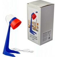 Настольный светильник Uniel ULO-K22 D/E14/A WHITE/BLUE/RED UL-00010040