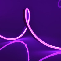 Светодиодная лента Uniel NEON ULS-N11-2835-120LED/m-8mm-IP67-DC24V-10W/m-15M-PURPLE UL-00009103