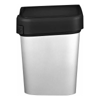 Контейнер для мусора Бытпласт "METAL BIN" 25 л, черный 434261313