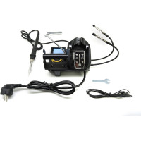 Паяльник W.E.P 926 LED-IV 60W с лупой и держателем плат М7752078