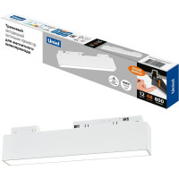 Линейный светодиодный трековый светильник-прожектор Uniel ULB-M70-12W/4000K/35 WHITE UL-00008743