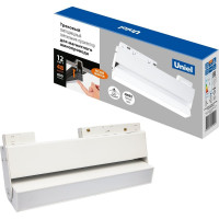 Линейный светодиодный трековый светильник-прожектор Uniel ULB-M80-12W/4000K/35 WHITE UL-00008747