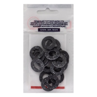 Прокладка СТМ 1/2", паронит, 19x10x2 мм, 20 шт SPSWC012-20