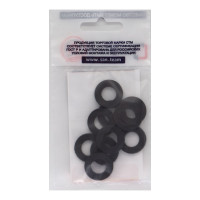 Прокладка СТМ 1/2", резина, ТМКЩ, 19x10x2 мм, 10 шт SRSWC012-10