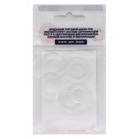 Прокладка СТМ 3/4", силикон, 24x14x2 мм, 5 шт SSSWC034-05