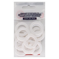 Прокладка СТМ 1", фторопласт, 30x19x2 мм, 20 шт SFSWC001-20