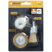 Набор корщеток BRENAR 5376
