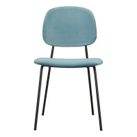 Стул Bergenson Bjorn Tilla велюр, темно-бирюзовый FH-TL-CH-PL-TRQ