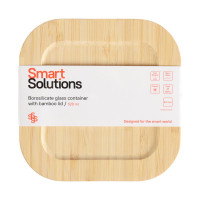 Контейнер для запекания и хранения Smart Solutions с крышкой из бамбука, 520 мл LBA520SQ