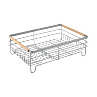 Сушилка для посуды Smart Solutions Granli, 43x30,5x14 см, серая WNM-SS-DRNGR-MTPP-GR