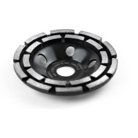 Чашка алмазная двухрядная PRO 125х22.23 мм MOLOT 12500310