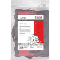 Сумка для инструментов COFRA 390x200x320 мм, цвет красный/черный TC-4111