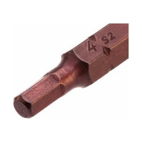 Бита H4, 25 мм, сталь - S2, 20 шт Mr. Logo C025H4-20