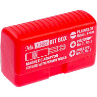 Набор насадок-бит CR-V 7 предметов (red) Mr. Logo SD-801B-AJ