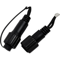 Электрогирлянда GLOS Нить 50 холодных белых LED (10 flash LED), 5 метров GL-SP9003