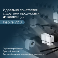 Держатель для туалетной бумаги AM.PM Inspire 2.0 с коробкой, черный A50A341522