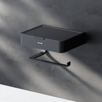 Держатель для туалетной бумаги AM.PM Inspire 2.0 с коробкой, черный A50A341522