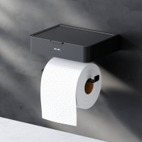 Держатель для туалетной бумаги AM.PM Inspire 2.0 с коробкой, черный A50A341522