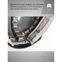 Защитная каскетка Ампаро Легионер желтая 126911