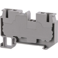 Безвинтовой клеммный зажим TDM ELECTRIC ЗКБ быстрого зажима, 6 кв. мм, 40А, серый (Ph-C PT 6) SQ0822-0171