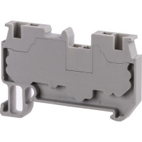 Безвинтовой клеммный зажим TDM ELECTRIC ЗКБ быстрого зажима, 2.5 кв. мм, 24А, серый (Ph-C PT 2,5) SQ0822-0161
