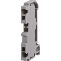 Безвинтовой клеммный зажим TDM ELECTRIC ЗКБ быстрого зажима, 2.5 кв. мм, 24А, серый (Ph-C PT 2,5) SQ0822-0161