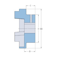 Полумуфта SKF FRC280RSB S