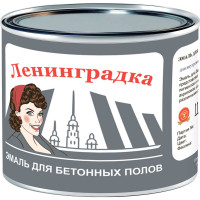 ЛЕНИНГРАДКА АК-114 износостойкая краска для бетонных полов /1,8 кг/ белая УТ000011952