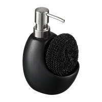Диспенсер для мыла Smart Solutions Lystad, 460 мл, черный WNM-SS-DSPLYS-CR-BLK