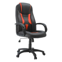 Кресло Фабрикант Энигма II Черно-красный ТГ PL 680 PL-2 ролик сталь X1510071 4600811914020