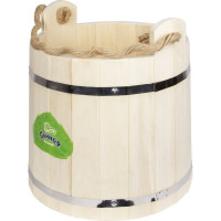 Бондарное ведро Банная линия 9 л 12-443